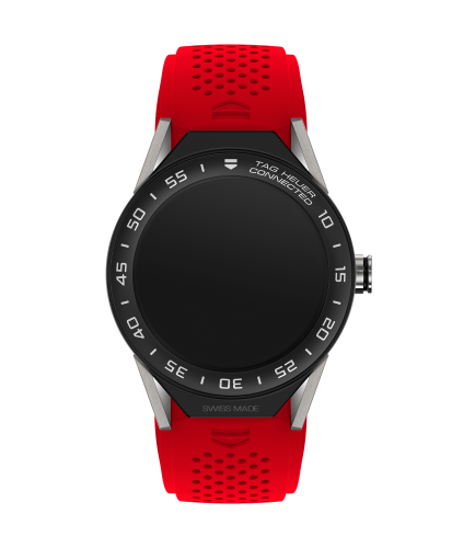 TAG Heuer Carrera Connected Modular 45 Titanium / Ceramic / Red Rubber